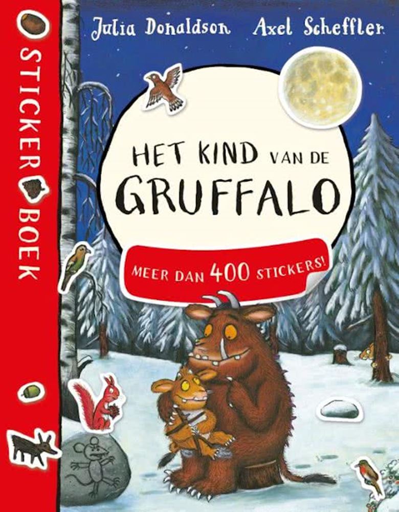 Das Grüffelokind-Stickerbuch. 3+