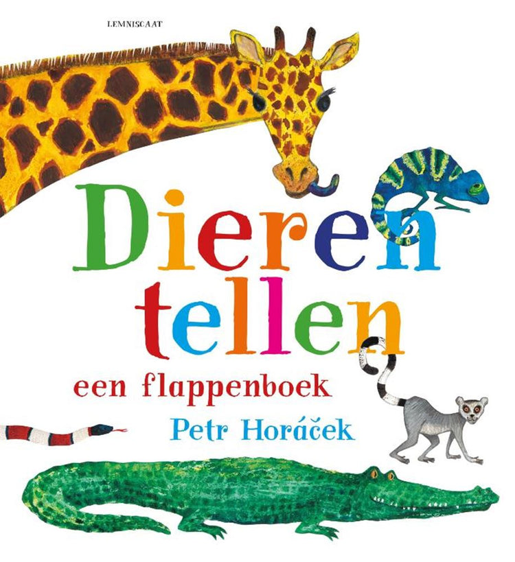 Klappenbuch zum Zählen von Tieren