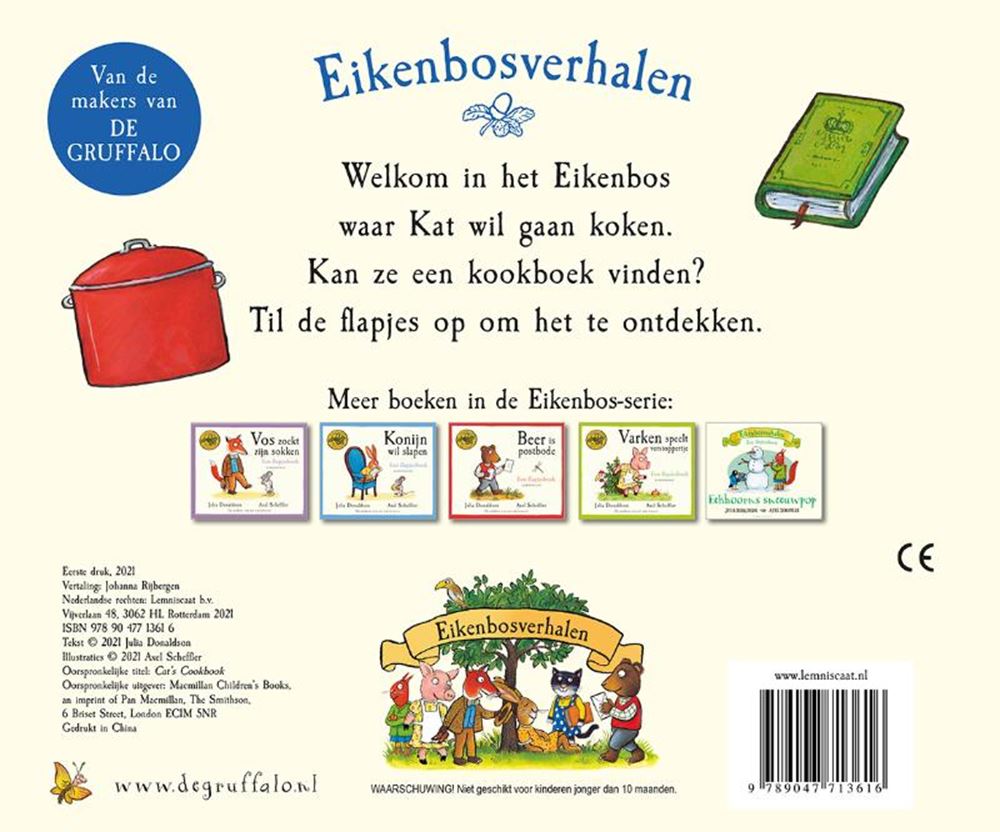 Flapjeboek: Kats Kochbuch. 2+
