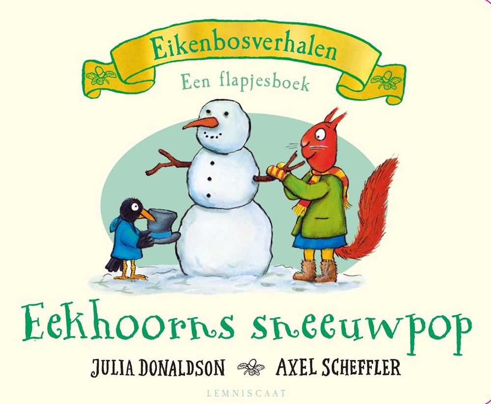 Daumenkino: Eichhörnchen-Schneemann. 2+