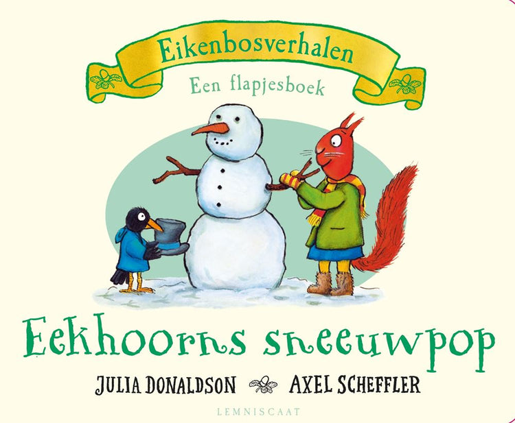 Daumenkino: Eichhörnchen-Schneemann. 2+