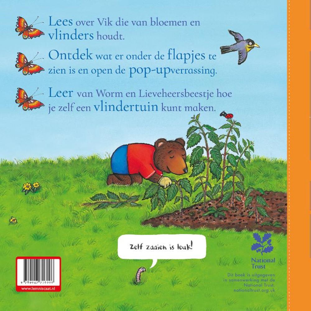 Vik macht einen Schmetterlingsgarten 4+