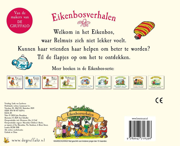 Siebenschläfer haben eine Erkältung. Brettbuch. 2+