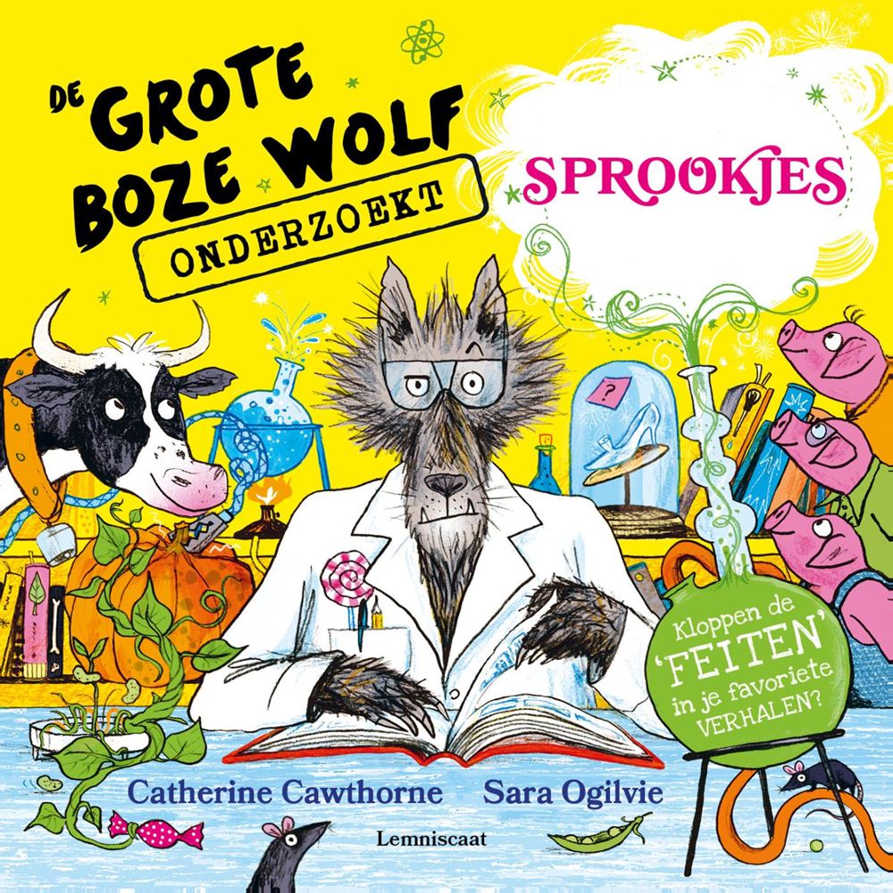 Der große böse Wolf untersucht Märchen