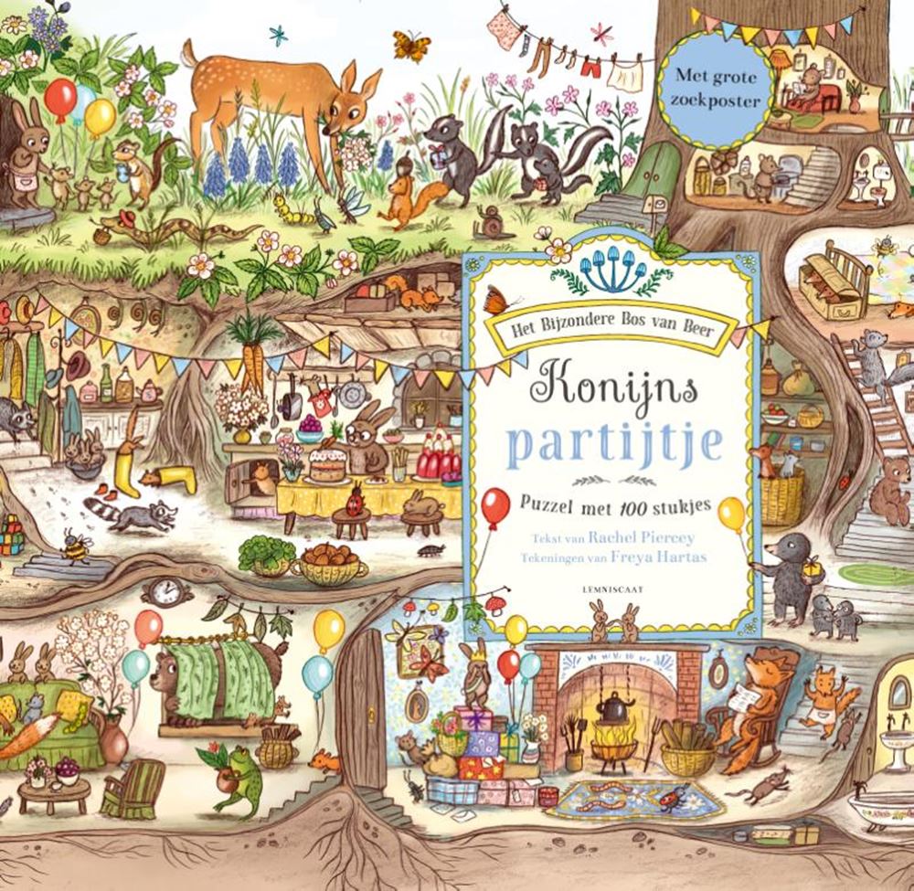 Kaninchen-Puzzle. 6+