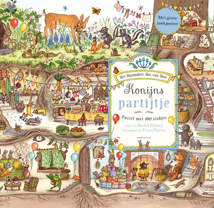 Kaninchen-Puzzle. 6+