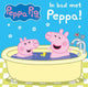 Großer Ballon in der Badewanne mit Peppa!