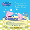 Großer Ballon in der Badewanne mit Peppa!