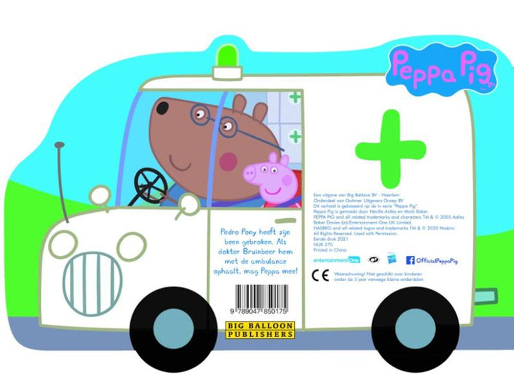 Peppa Pig, der Krankenwagen. 3+
