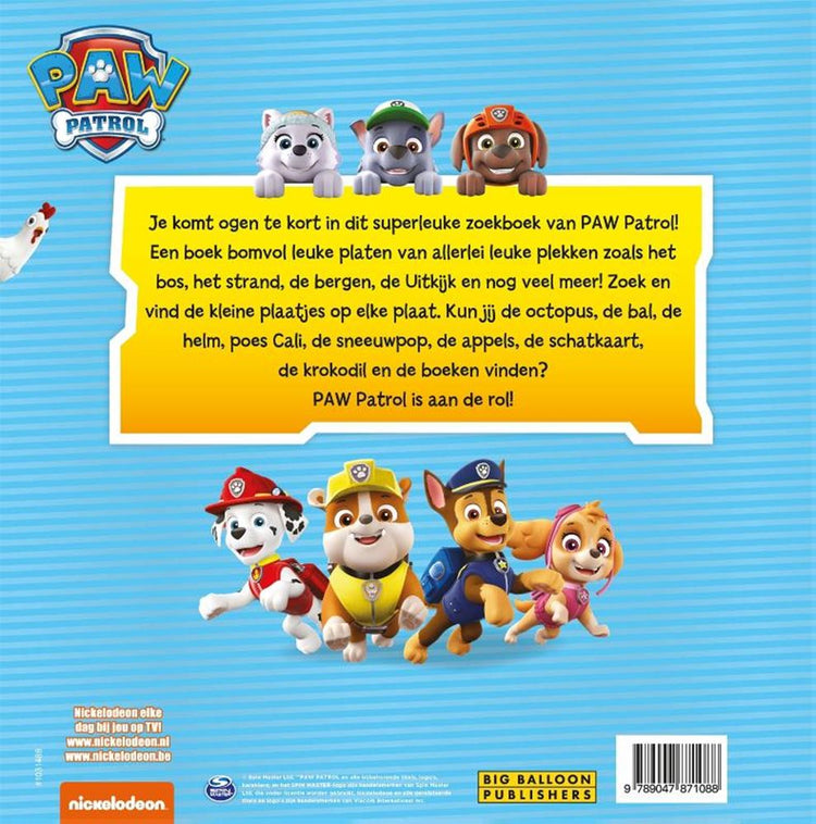 Paw Patrol großes Suchbuch 3+