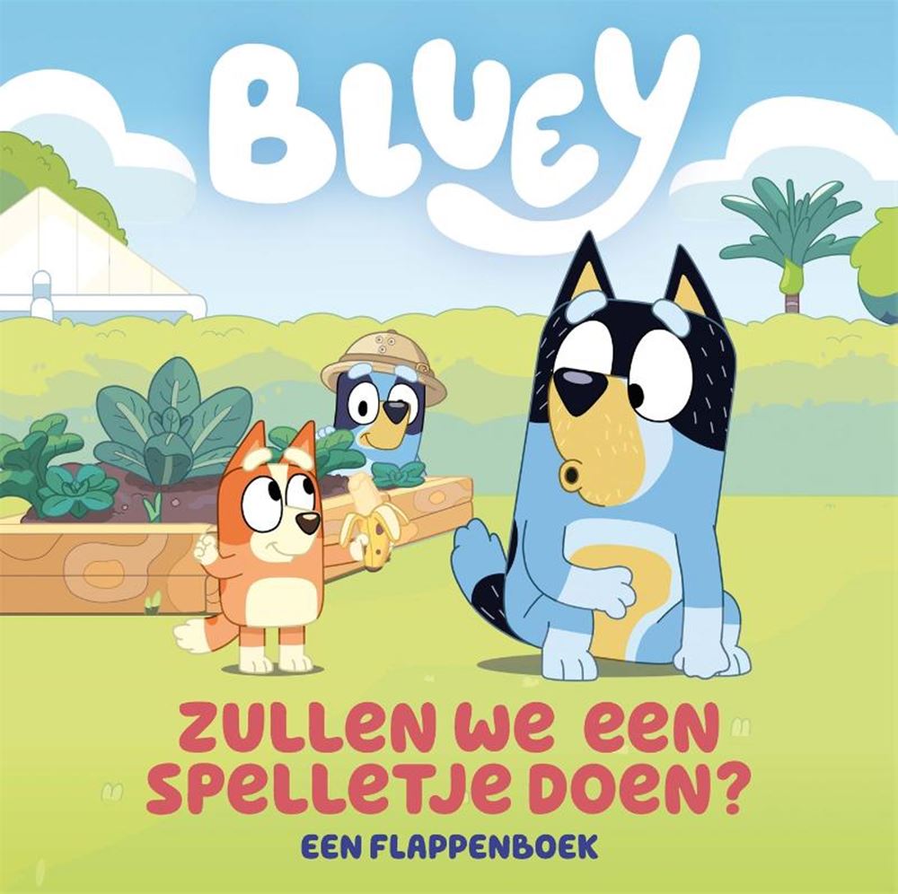 Bluey Sollen wir ein Spiel spielen? Flapbook