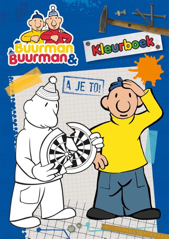 Malbuch „Großer Ballon Nachbar“.