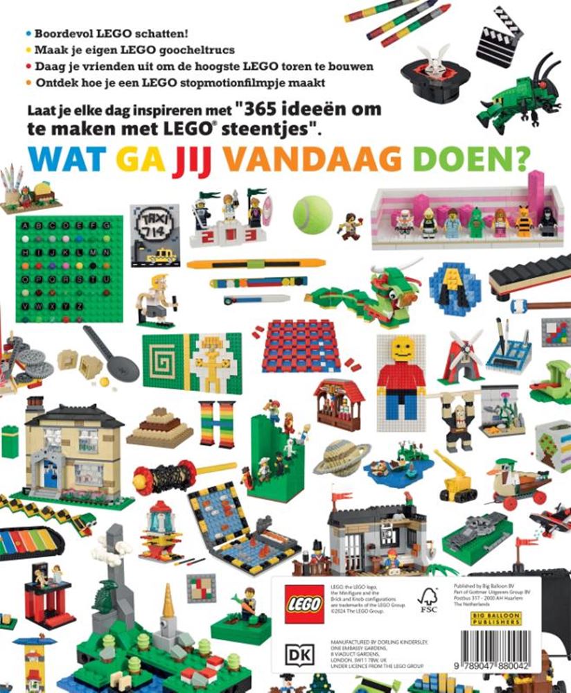 365 Ideen zum Basteln mit Legosteinen