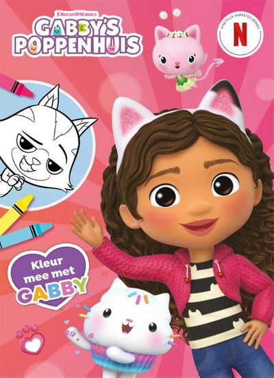 Malbuch der Gottmer Publishers Group: Farbe zusammen mit Gabby 4+