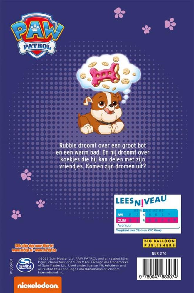 Big Balloon Avi – Paw Patrol, Rubble's Wish