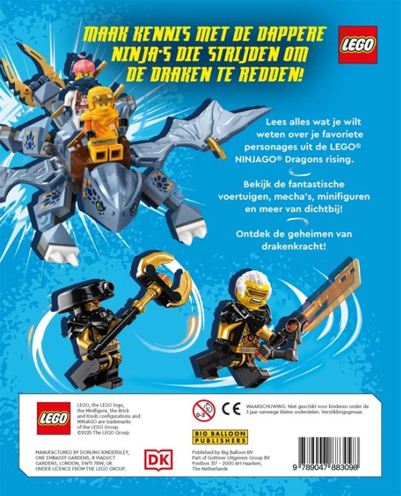 Großer Lego-Ballon – Drachen steigen auf