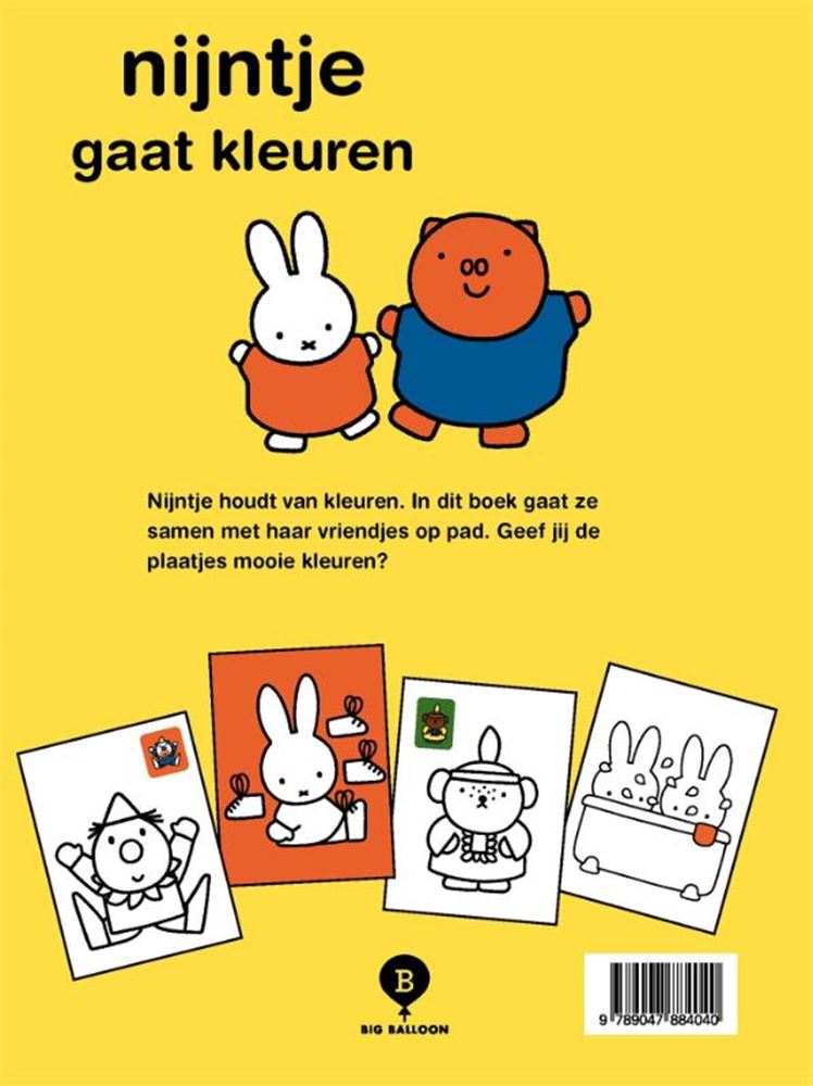 Die Gottmer-Verlagsgruppe Miffy beginnt mit dem Ausmalen