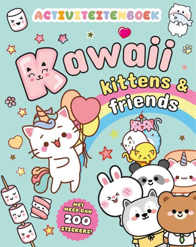 Gottmer Publishers Group Kawaii Kittens Friends Aktivitätsbuch
