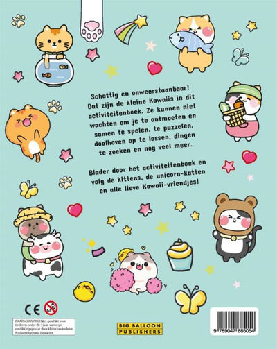 Gottmer Publishers Group Kawaii Kittens Friends Aktivitätsbuch
