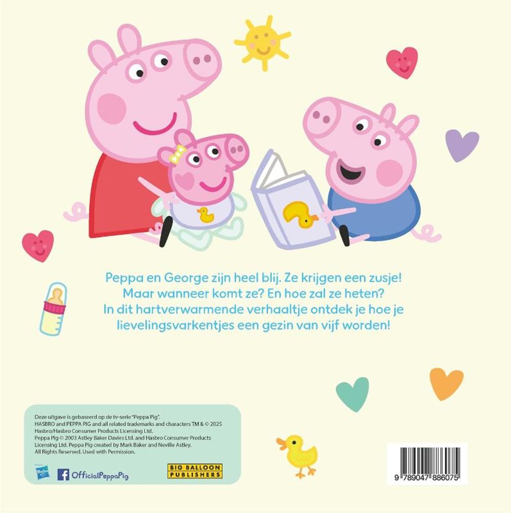 Bilderbuch: Peppa bekommt eine Schwester 3+