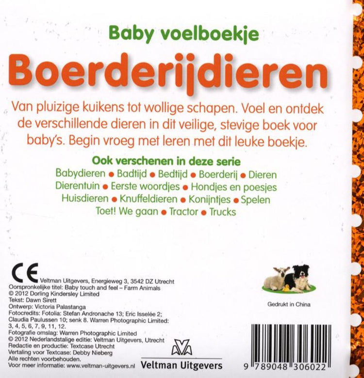 Tastbuch für Babys: Tiere auf dem Bauernhof. 0+