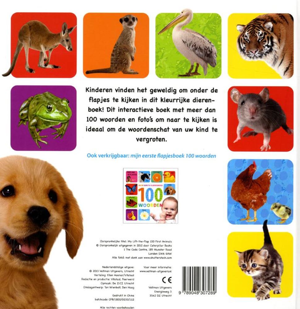 Mein erstes Klappenbuch 100 Tiere