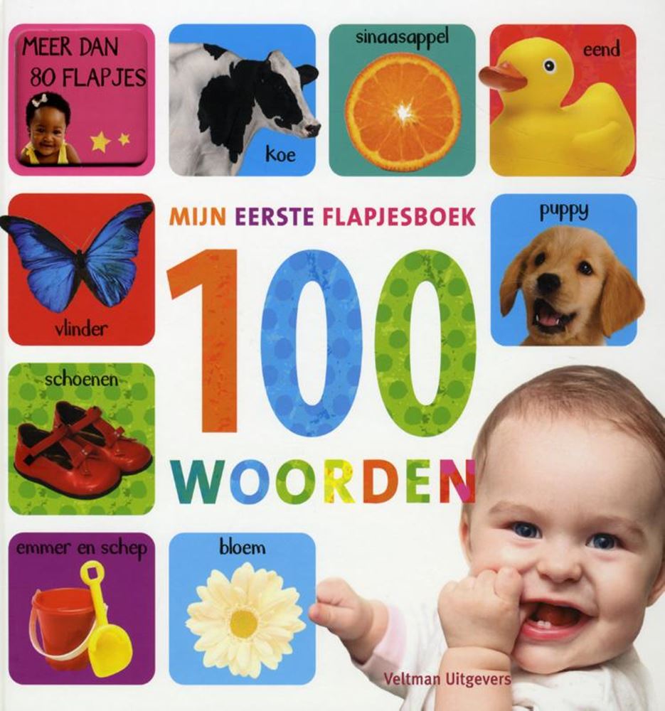 Mein erstes Klappenbuch 100 Wörter. 1+