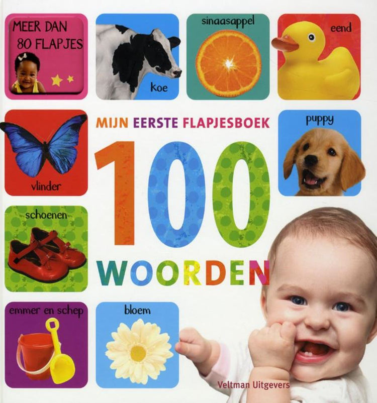 Mein erstes Klappenbuch 100 Wörter. 1+