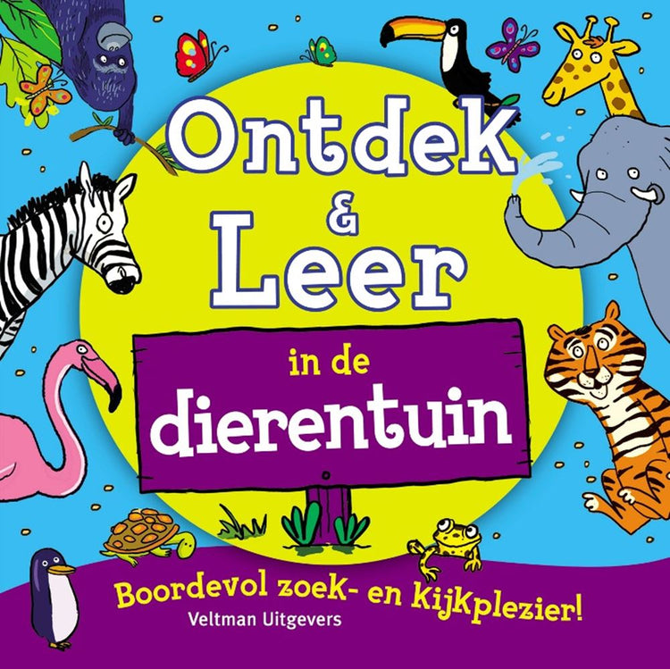 Entdecken und lernen: im Zoo. 3+