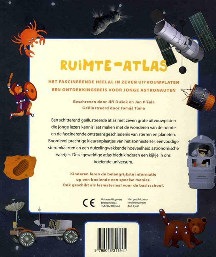 Weltraumatlas (Klappbuch). 7+