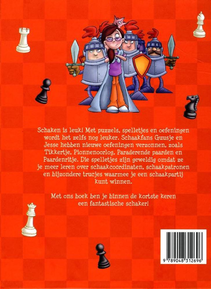 Schachspiel- und Aktivitätsbuch für Jugendliche.