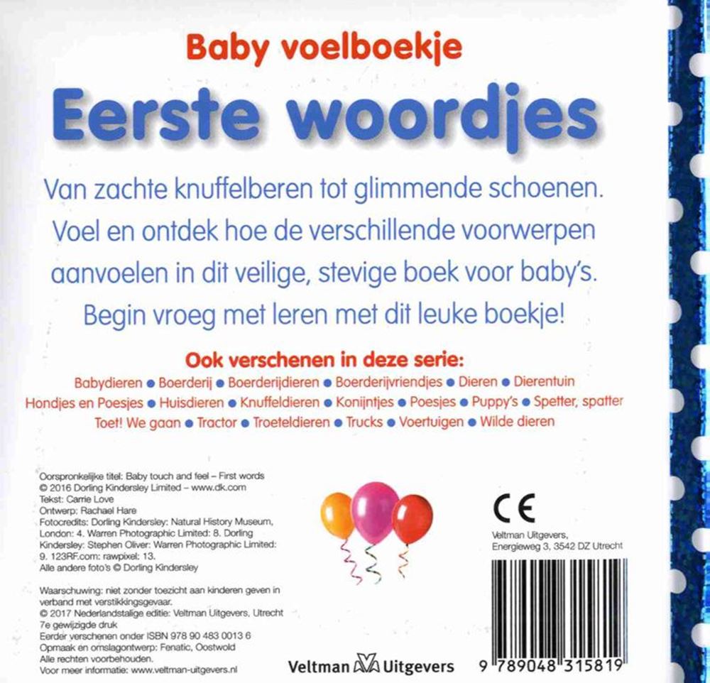 Tastbuch für Babys: Erste Worte. 0+