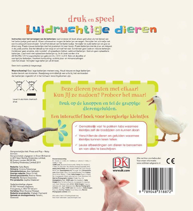Klangbuch: Laute Tiere. 1+
