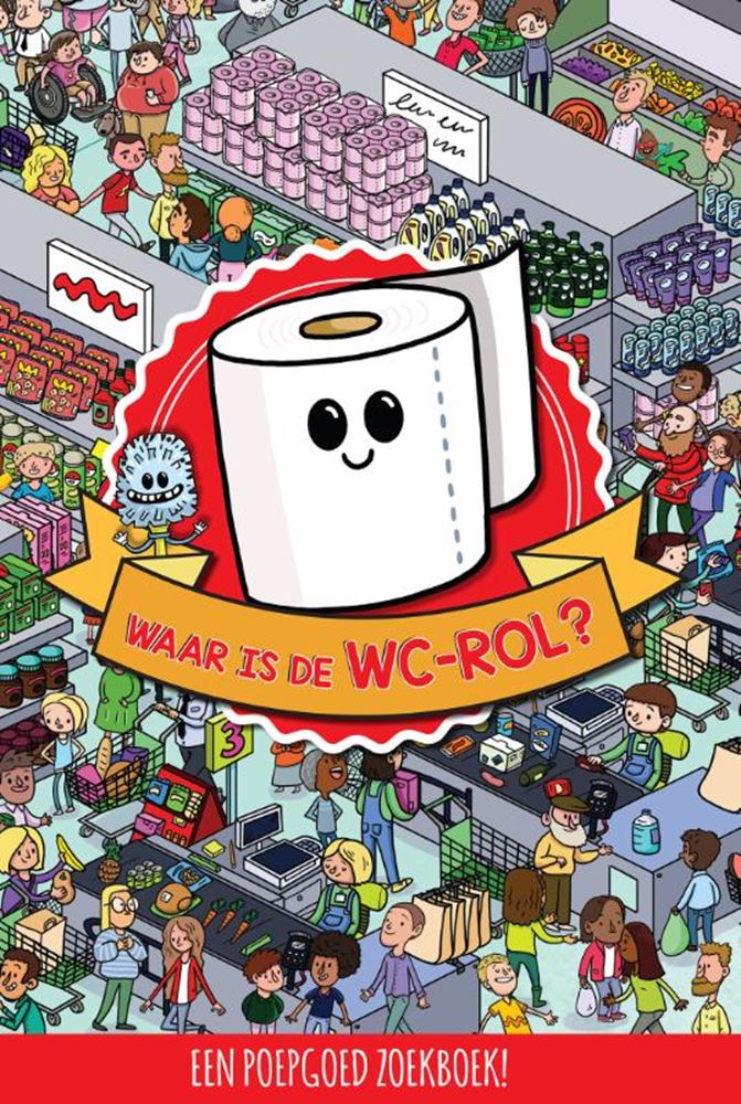 Wo ist die Toilettenpapierrolle? 3+