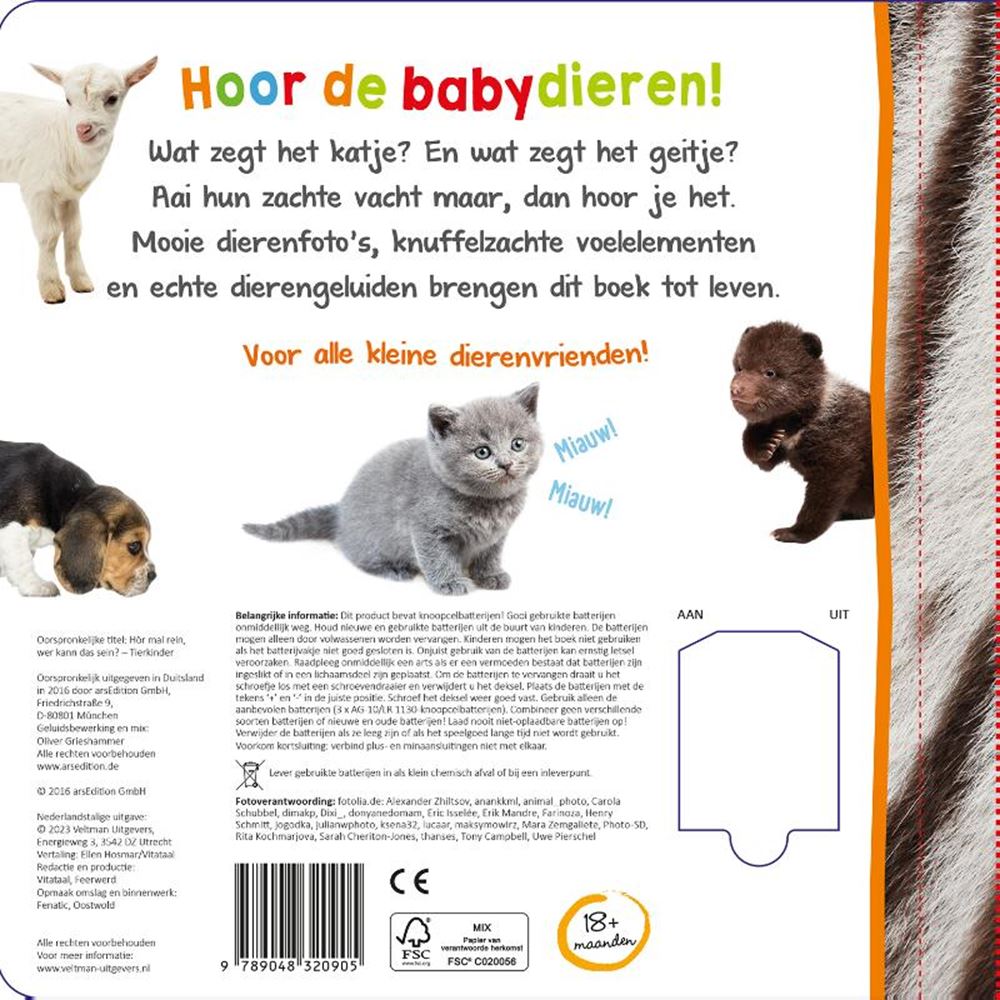 Welches Tier höre ich hier? Tierbabys. 1+