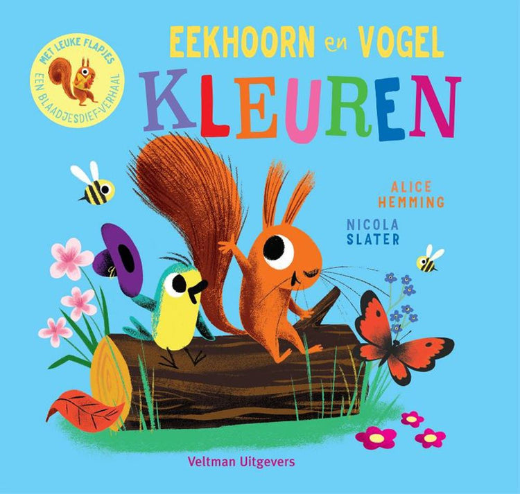 Eichhörnchen und Vogel ~Farben~ 1+