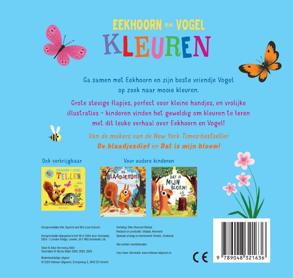 Eichhörnchen und Vogel ~Farben~ 1+