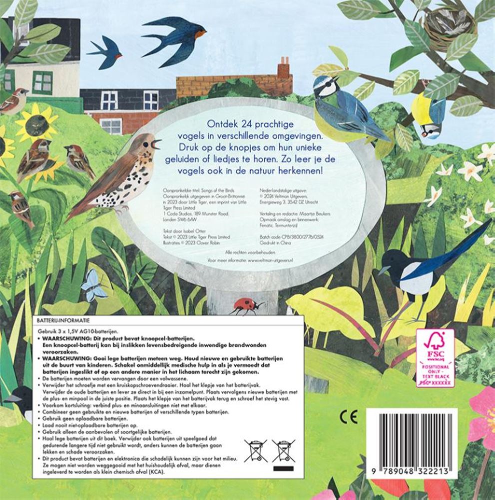 24 einzigartige Vogelgeräusche Lieder 3+