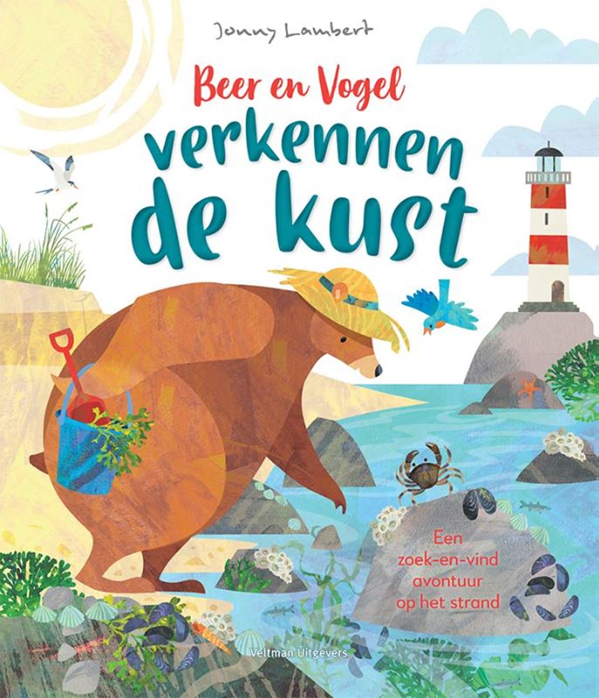Bär und Vogel erkunden die Küste 3+