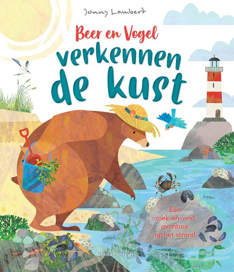 Bär und Vogel erkunden die Küste 3+