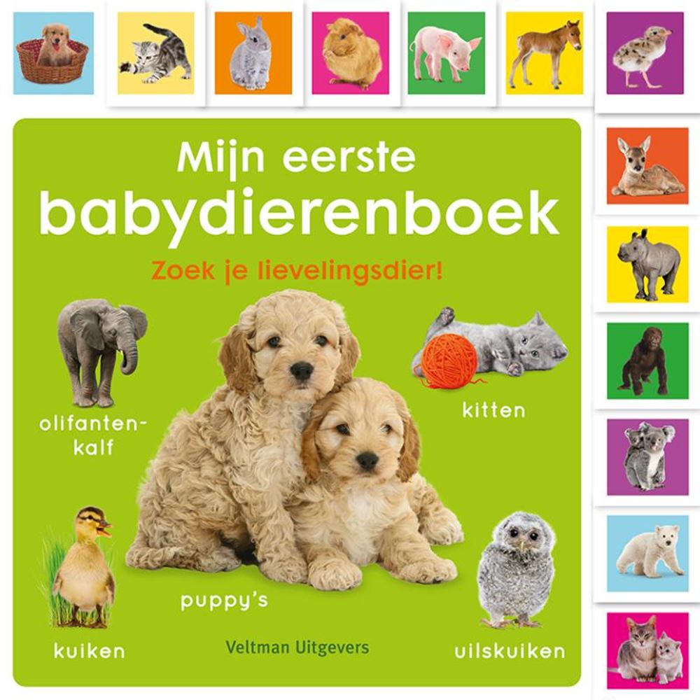 Kartonbuch „Mein erstes Tierbabybuch 0+“.