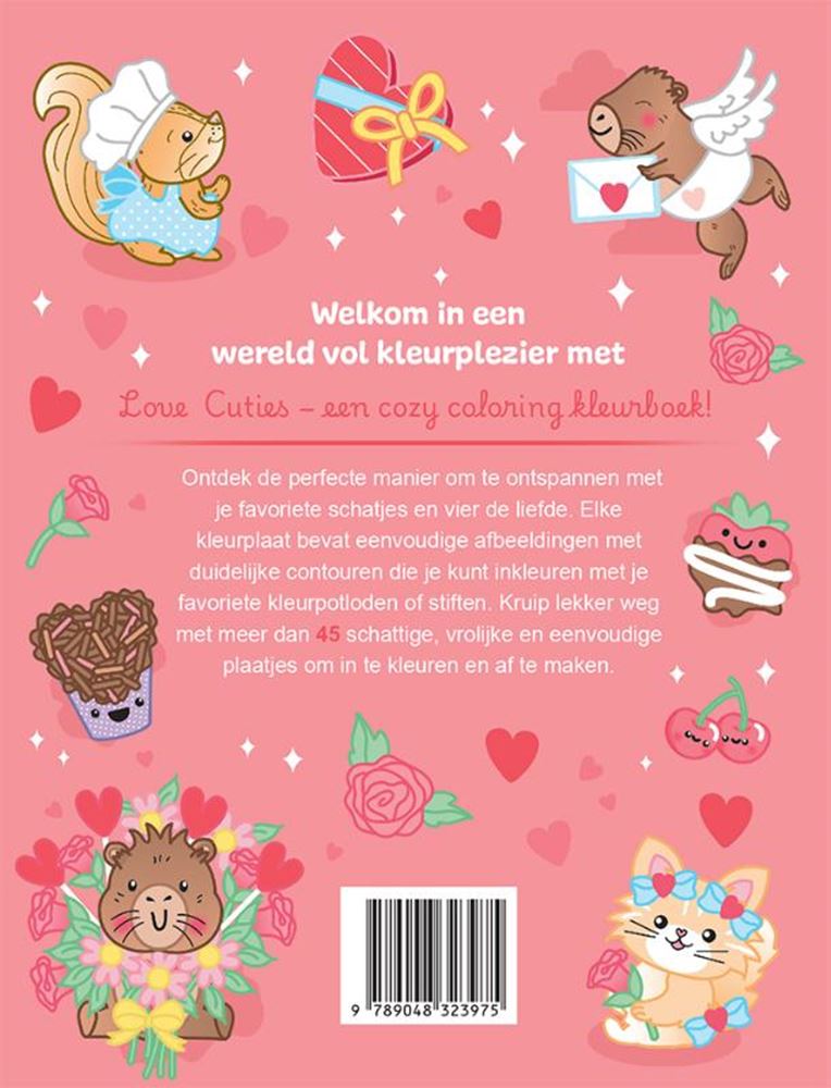 Liebe Süße – gemütliches Malbuch 6+