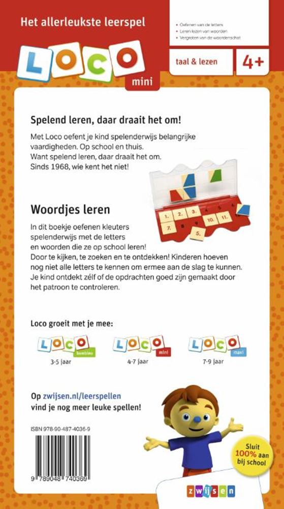 WPG Publishers Mini ROMPOM Ich lerne Worten (4-6 Jahre alt)