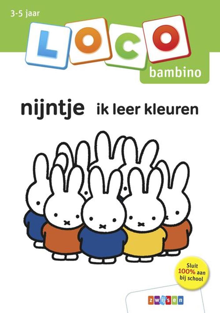 WPG Uitgevers Bambino Nijntje Ich lerne Farben (3-5 Jahre)
