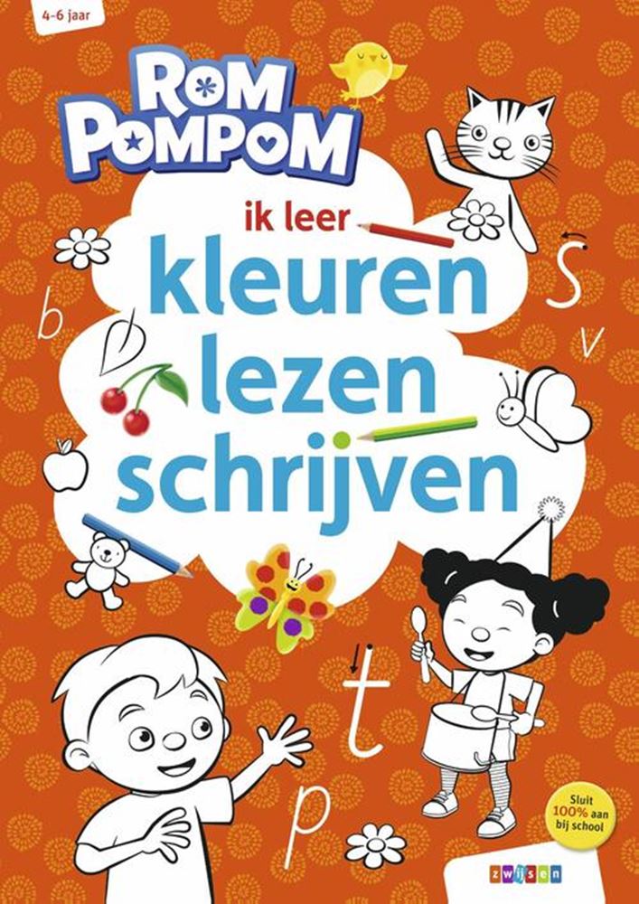 WPG Uitgevers Rompom Ich lerne, wie man liest, liest und schreibt (4-6 Jahre alt)