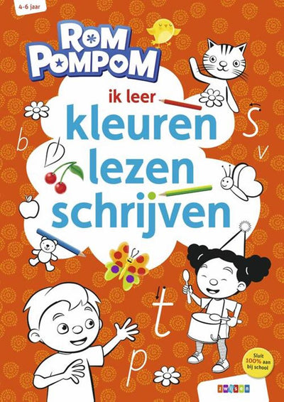WPG Uitgevers Rompom Ich lerne, wie man liest, liest und schreibt (4-6 Jahre alt)