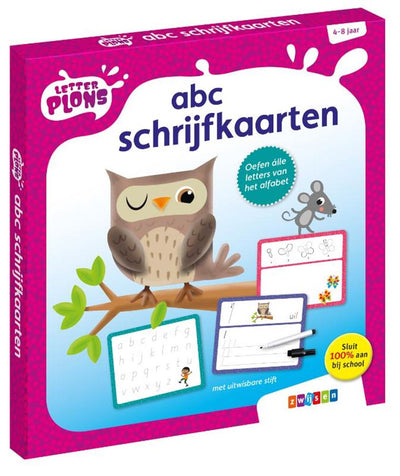 WPG Publishers Letter Splash ABC-Schreibkarten