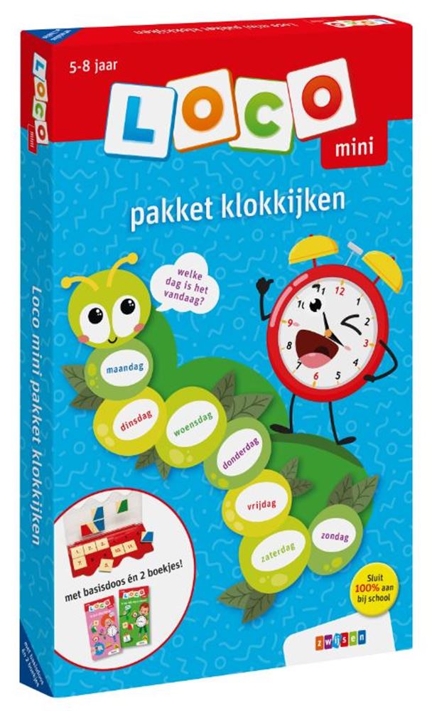WPG Publishers Loco Mini-Paket zeigt die Zeit an