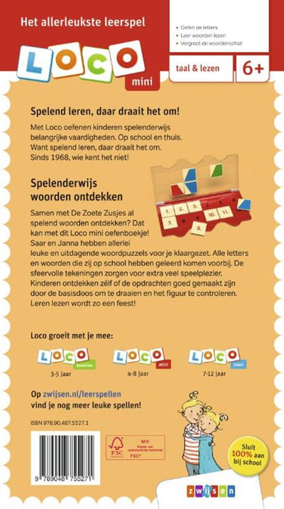 Central Book House Loco Mini die süßen Schwestern spielen mit Worten | 6-8 Jahre