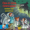 Opa und Oma albern im Spukhaus.